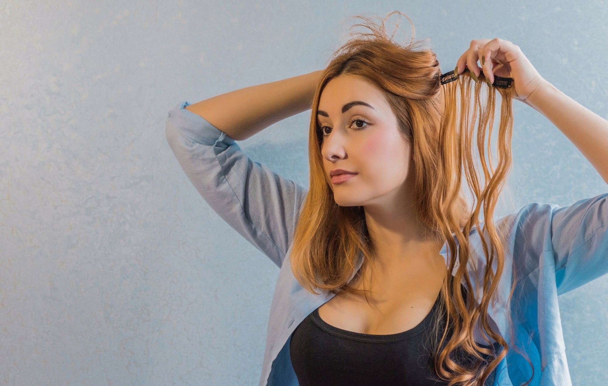 How to Put in Clip-in Hair Extensions - TWC - The Wig Company
