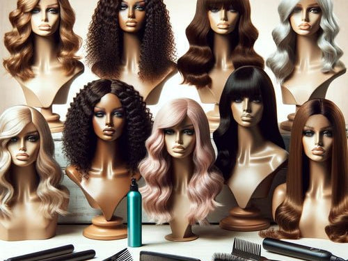 How to Style Heat Friendly Synthetic Wigs - TWC - The Wig Company