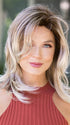 HARLOW by Noriko in MELTED-MARSHMALLOW | Subtly Warm Dark Sandy Blonde Blend with Medium Brown Roots and Light Ash Blonde Tips and Highlights PPC MAIN IMAGE FB MAIN IMAGE
