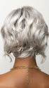 MOONSTONE | Medium Gray with Blue-toned Silver Highlights and Dark Roots