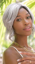 HALLIE by Rene of Paris in MOONSTONE | Medium Gray with Blue-toned Silver Highlights and Dark Roots