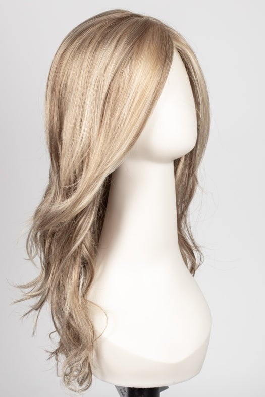 R1621S GLAZED SAND | Dark Natural Blonde with Cool Ash Blonde Highlights on Top
