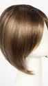 LIGHT BERNSTEIN ROOTED | Light Auburn, Light Honey Blonde, and Light Reddish Brown Blend and Dark Roots