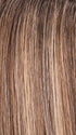 24B18S8 SHADED MOCHA | Medium Natural Ash Blonde & Light Natural Gold Blonde Blend, Shaded with Medium Brown