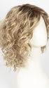 SANDY BLONDE ROOTED | Medium Honey Blonde, Light Ash Blonde, and Lightest Reddish Brown blend with Dark Roots