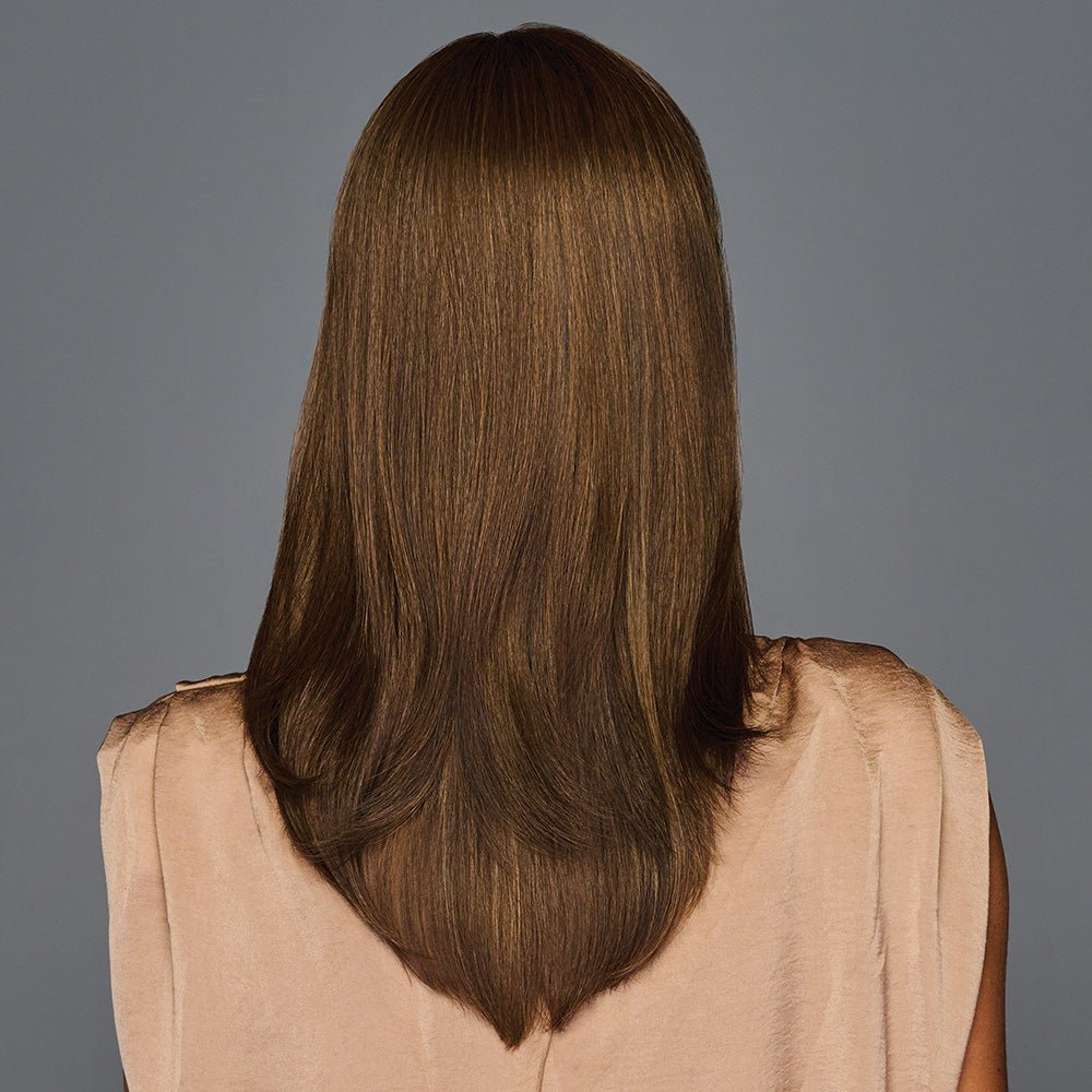 14 INCH CLASSIC TOPPER WITH BANG - TWC - The Wig Company