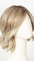 MILKSHAKE BLONDE R | A mixture of Light Sandy Brown, Highlighted with Light Ash Blonde with a Hint of Light Platinum Blonde with a Medium Root Color