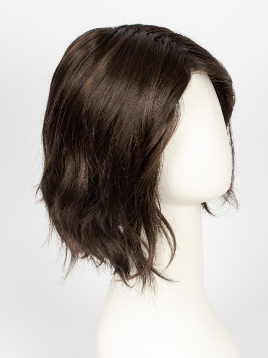 DARK CHOCOLATE ROOTED 4.33.6 | Darkest Brown, Dark Auburn and Dark Brown Blend with Shaded Roots
