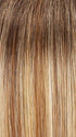 14/26S10 SHADED PRALINES N' CREAM | Light Gold Blonde & Medium Red-Gold Blonde Blend, Shaded with Light Brown