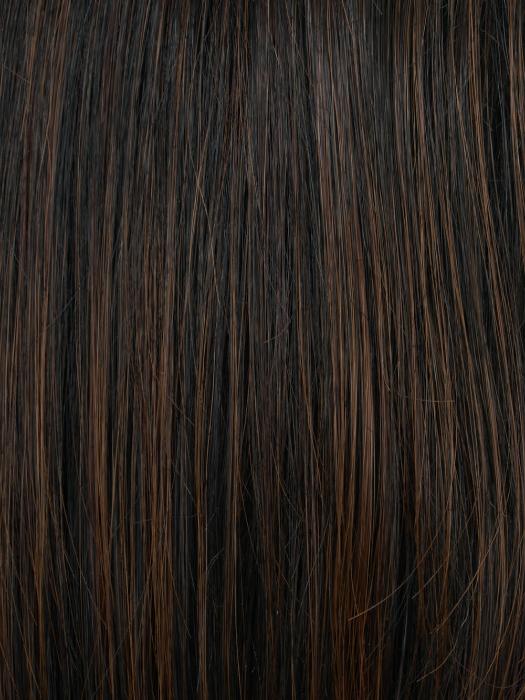 1BRH30 DARK CHOCOLATE CHERRY GANACHE | Soft Black with 33% Gold-Red Highlights