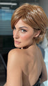 ROXIE wearing WHIRL by GABOR in MEDIUM RED | Medium Reddish Brown with Subtle Copper Highlights