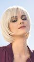 JUDE by Rene of Paris in SEASHELL-BLONDE-R | Cool White Blonde and Creamy White Tones with Soft Brown Roots