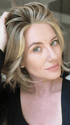 Jenny B. @thewiggygirl wearing TREND ALERT by GABOR in color GF11-25SS HONEY PECAN | Chestnut Brown base blends into multi-dimensional tones of Brown and Golden Blonde