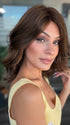 Roxie is wearing ENERGY by GABOR in GL 6-30 MAHOGANY | Dark Brown with soft Copper Highlights