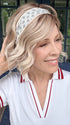 Shannon @shannonwigsout wearing HOUSTON by BELLETRESS in MILKSHAKE BLONDE R | A mixture of Light Sandy Brown, Highlighted with Light Ash Blonde with a Hint of Light Platinum Blonde with a Medium Root Color