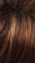 30A27S4 SHADED PEACH | Medium Natural Red & Medium Red-Gold Blonde Blend, Shaded with Dark Brown