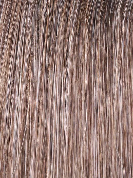 38 MILKSHAKE | Medium Brown with 35% Light Grey