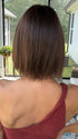 Jenna wearing SUPREME PLUS DELUXE by ELLEN WILLE in DARK CHOCOLATE MIX 4.6.33 | Darkest/Dark Brown with Dark Auburn Blend