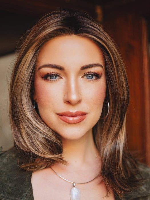 GF9-24SS ICED CAFÉ LATTE | Dark Brown shaded with Golden Brown