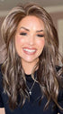Crystal Honeycutt @crystallhoneycutt wears MILANO by BELLETRESS in MOCHA MAPLE BROWN | A mix of Dark Brown, Medium Brown, Light Auburn, Medium Strawberry