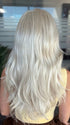 Roxie is wearing SWEETLY SUBTLE by GABOR in GL23-101 SUN-KISSED BEIGE | Beige Blonde with Platinum Highlights
