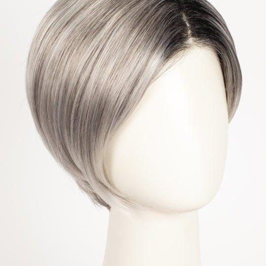 CHROMERT1B | Gray and White w/25% Medium Brown Blend & Off Black Roots