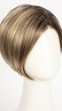 RMH12/26RT4 | Light Brown with chunky Golden Blonde highlights and Dark Brown roots