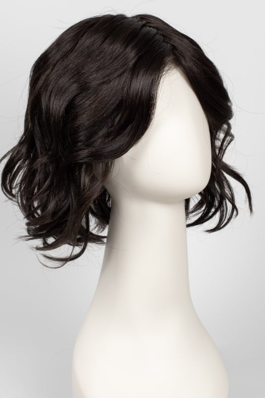 RL2/4 OFF BLACK | Black Evenly Blended with Dark Brown Highlights