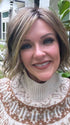 Marcie @wig.obsessed wearing ESPRIT by ELLEN WILLE in color BERNSTEIN-ROOTED 12.26.19 | Light Brown Base with subtle Light Honey Blonde and Light Butterscotch Blonde Highlights and Dark Roots