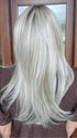 Natalie @vanish.into.thin.hair wearing LAUREN by BELLETRESS in color BURNT BISCUIT BLONDE | A Blend of Sand, Honey, and Creamy Soft Blonde with a Medium Root