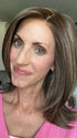 Lisa @beautifulyouwigreviews wearing GENOVA by BELLETRESS in color COOLEST ASH BROWN | A combination of Light Ash Brown, Cool Medium Brown and a hint of Dark Blonde
