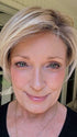 Mel B. @mels.be.ageless wearing SAN FRANCISCO by BELLETRESS in color MILKSHAKE BLONDE R | A mixture of Light Sandy Brown, Highlighted with Light Ash Blonde with a Hint of Light Platinum Blonde with a Medium Root Color
