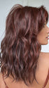 Jenna Fail @jenna_fail wearing BEACH WAVE MAGIC by TRESSALLURE in color 10/130R | Bright Red with Medium Brown roots