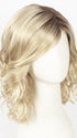 RH26/613RT8 | Golden Blonde Highlights with Pale Blonde and Dark Roots