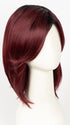 PLUM-DANDY | Blend of Burgundy and Subtle Plum with Dark Brown Roots