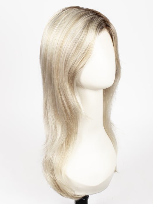 SUNLIT-BLONDE | Soft Blend of Sandy Blonde, Lightest Blonde and Iced Blonde with a Light Golden Brown Root  