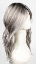 CHROMERT1B | Gray and White with 25% Medium Brown Blend and Off-Black Roots