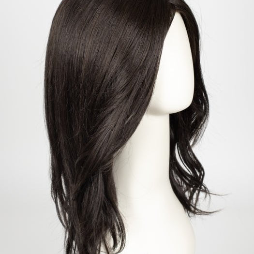 RL2/4 OFF BLACK | Black Evenly Blended with Dark Brown Highlights