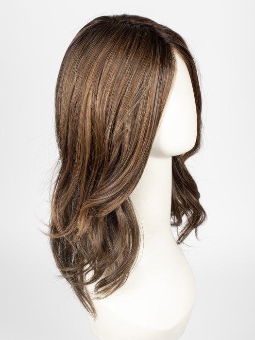 RL8/29SS SHADED HAZELNUT | Warm Medium Brown Evenly Blended with Ginger Blonde with Dark Roots