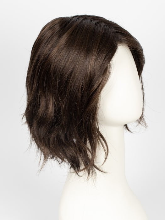DARK-CHOCOLATE-ROOTED 6.30.4 | Dark Brown Base with Light Reddish Brown Highlights with Dark Roots 