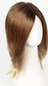 MELTED-COCONUT | Dark Rich Brown Roots with Soft Golden Medium Brown at middle and Warm White ends