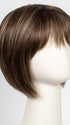 ICED-MOCHA-R | Rooted Dark Brown with Medium Brown Base Blended with Light Blonde Highlights