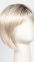 SEASHELL-BLONDE-R | Cool White Blonde and Creamy White Tones with Soft Brown Roots
