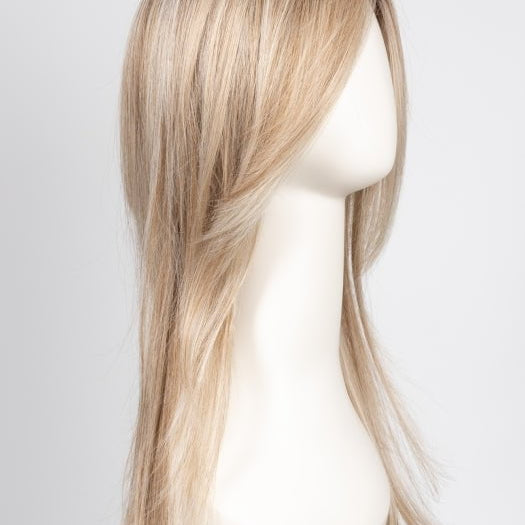 CHAMPAGNE-ROOTED 24.25.20 | Light Beige Blonde, Medium Honey Blonde, and Platinum Blonde Blend with Dark Roots