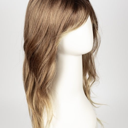 MELTED-COCONUT | Dark Rich Brown Roots with Soft Golden Medium Brown at middle and Warm White ends