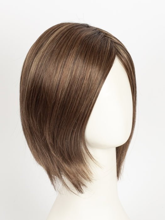 MAPLE-FROST | Medium Brown Blended with Light Browns and Frost Undertones Rooted with Chocolate Brown