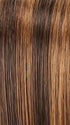 FS6/30/27 TOFFEE TRUFFLE | Brown, Medium Red-Gold, Medium Red-Gold Blonde Blend with Medium Red Gold Blonde Bold Highlights