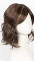 MARBLE-BROWN-R | Medium Brown Evenly Blended with Light Honey Brown With Dark Roots