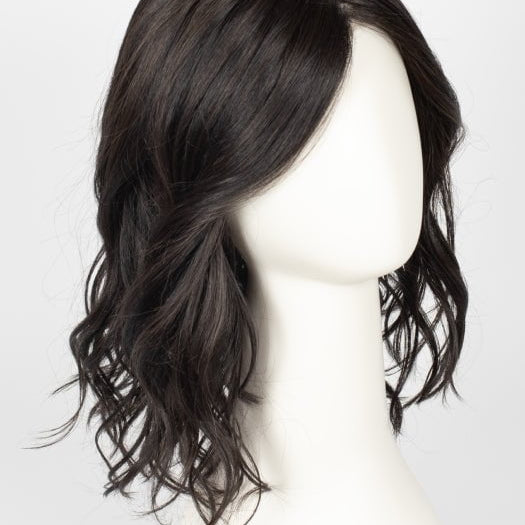 RL2/4 OFF BLACK | Black Evenly Blended with Dark Brown Highlights