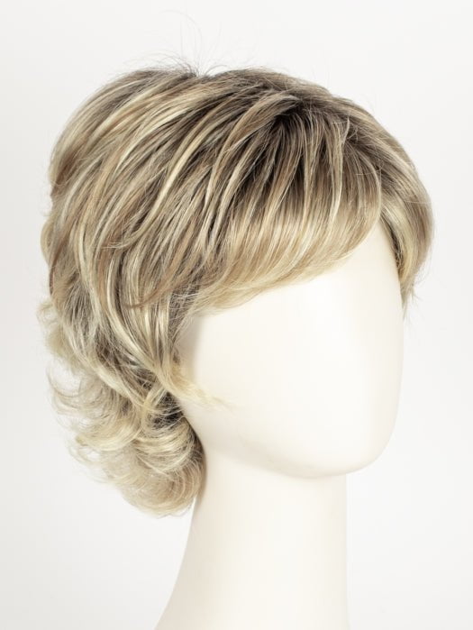 BAHAMA BEIGE SHADED 22.16.24 | Medium Blonde and Light Neutral Blonde blend with Lightest Ash Blonde and Shaded Roots